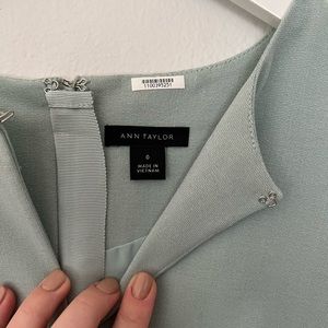Ann Taylor Mint Green Dress